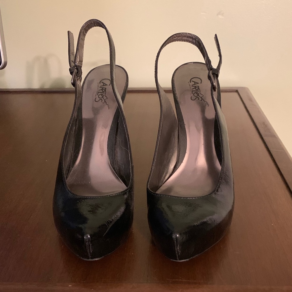 Black Carlos Santana Pumps
